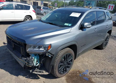 2022 GMC Acadia Awd Sle из США, поврежденный, VIN 1GKKNRL4XNZ122403